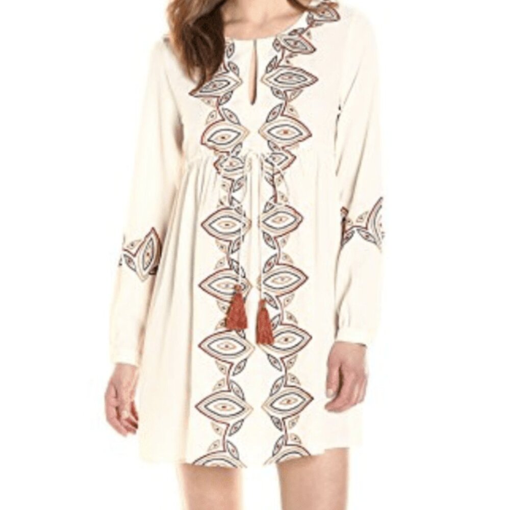 Ella Moon Evey Embroidered Dress Size XS